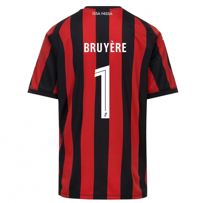 Danxen Heren Théo Bruyère #1 Rood Zwart Wit Thuisshirt Thuistenue 2026/27 T-Shirt België