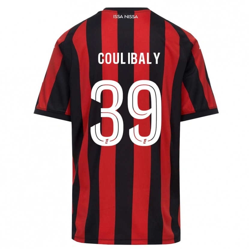 Danxen Heren Djibril Coulibaly #39 Rood Zwart Wit Thuisshirt Thuistenue 2026/27 T-Shirt België