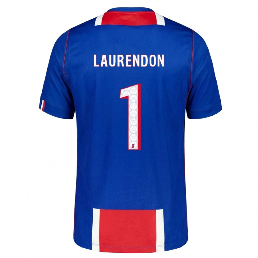 Danxen Heren Bilal Laurendon #1 Rood Wit Blauw Thuisshirt Thuistenue 2026/27 T-Shirt België