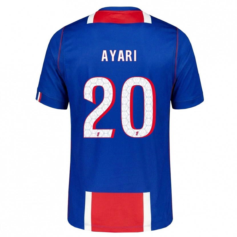 Danxen Heren Adam Ayari #20 Rood Wit Blauw Thuisshirt Thuistenue 2026/27 T-Shirt België