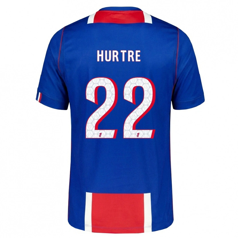 Danxen Heren Oceane Hurtre #22 Rood Wit Blauw Thuisshirt Thuistenue 2026/27 T-Shirt België