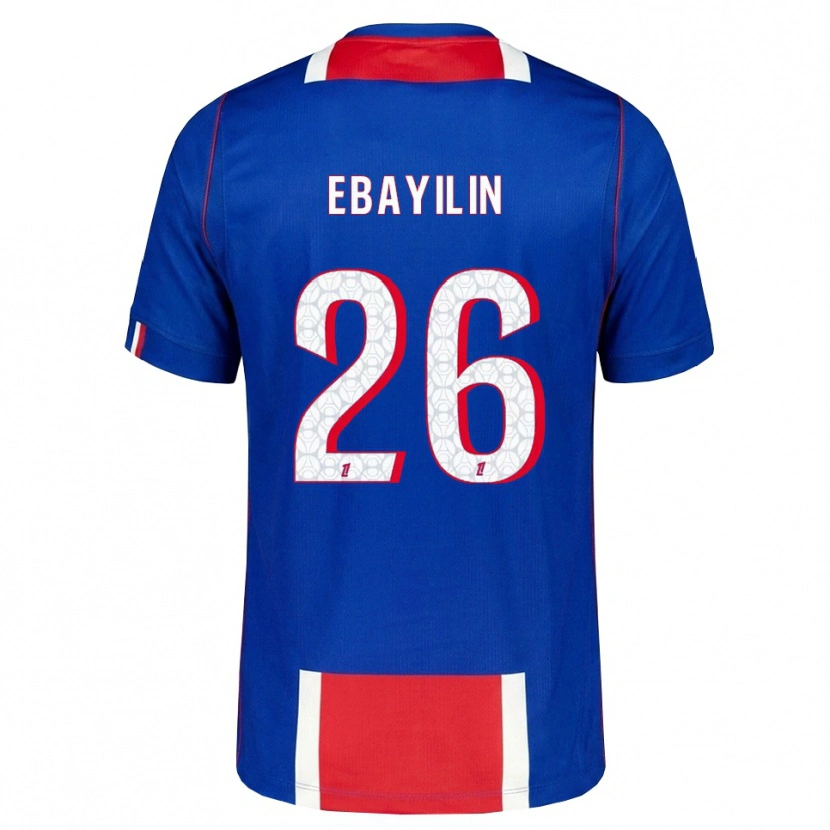 Danxen Heren Anaïs Ebayilin #26 Rood Wit Blauw Thuisshirt Thuistenue 2026/27 T-Shirt België