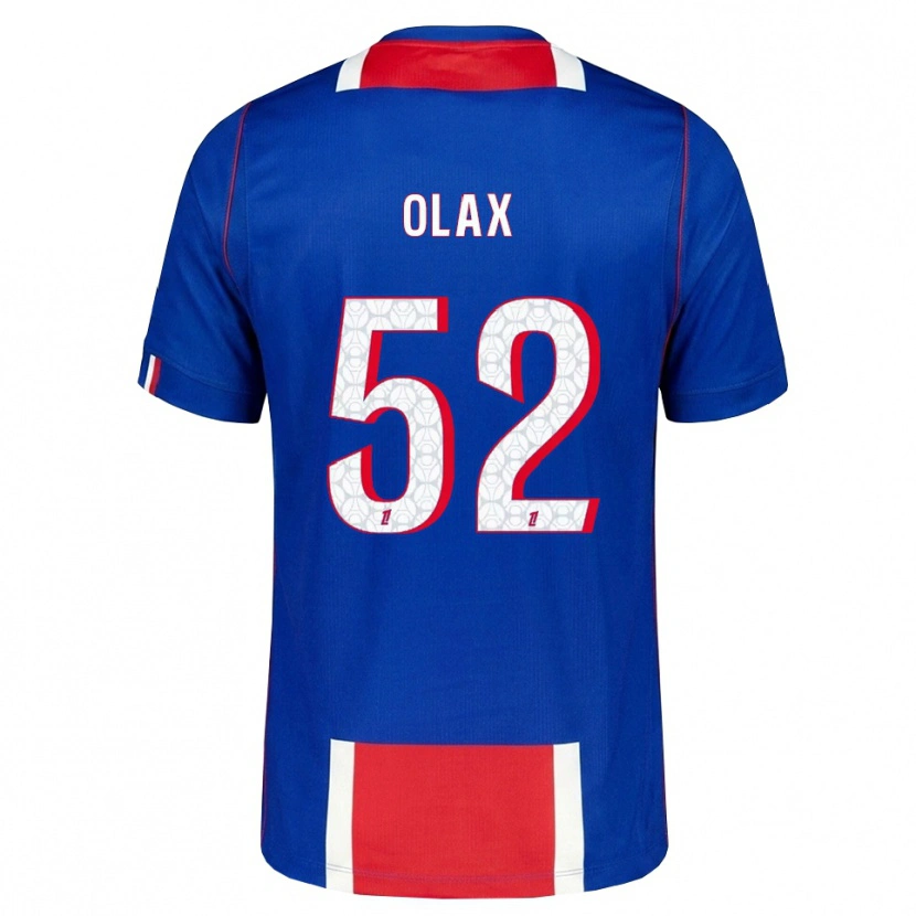 Danxen Heren Djamy Olax #52 Rood Wit Blauw Thuisshirt Thuistenue 2026/27 T-Shirt België