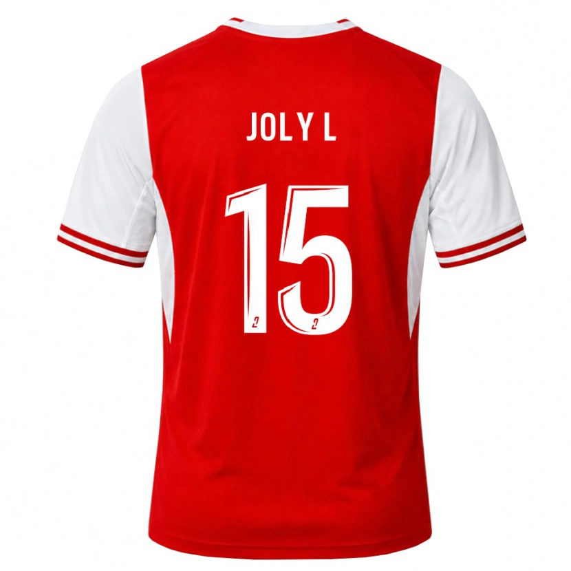 Danxen Heren Lou Ann Joly #15 Rood Wit Thuisshirt Thuistenue 2026/27 T-Shirt België