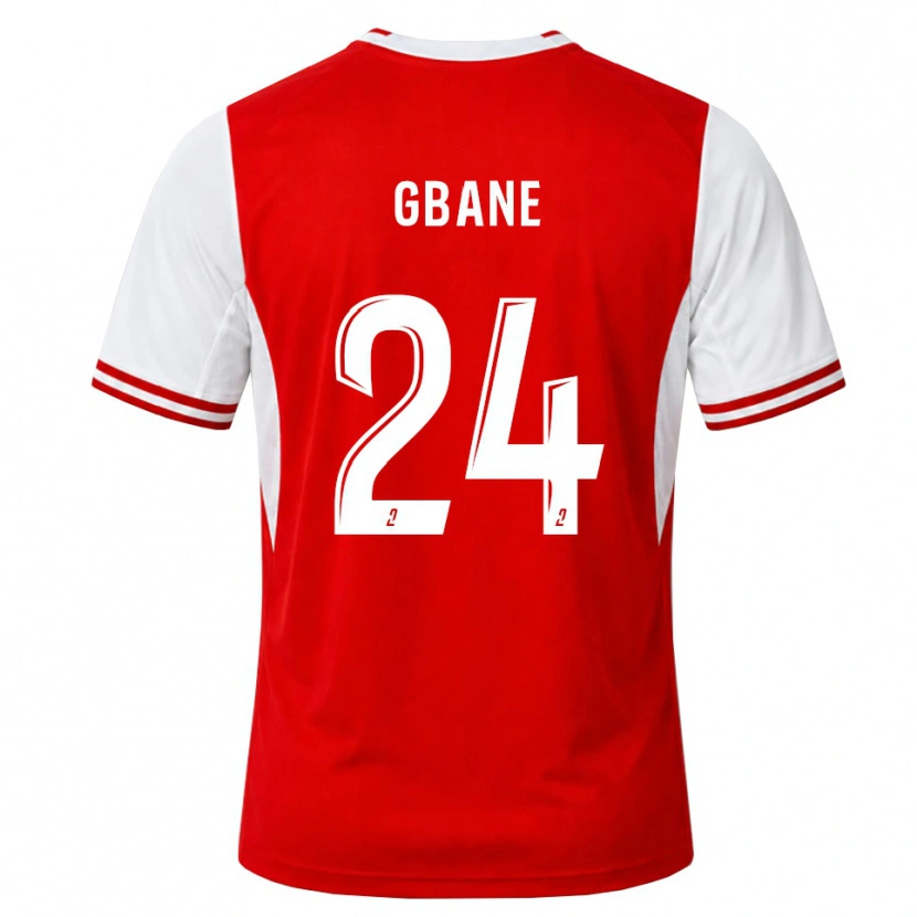 Danxen Heren Mory Gbane #24 Rood Wit Thuisshirt Thuistenue 2026/27 T-Shirt België
