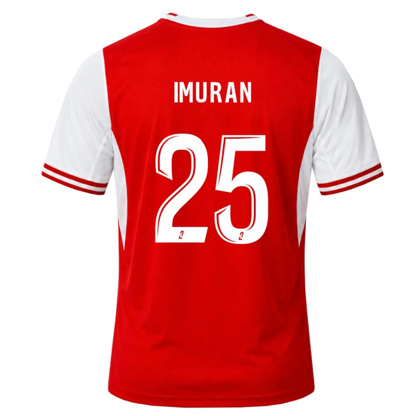 Danxen Heren Rofiat Adenike Imuran #25 Rood Wit Thuisshirt Thuistenue 2026/27 T-Shirt België