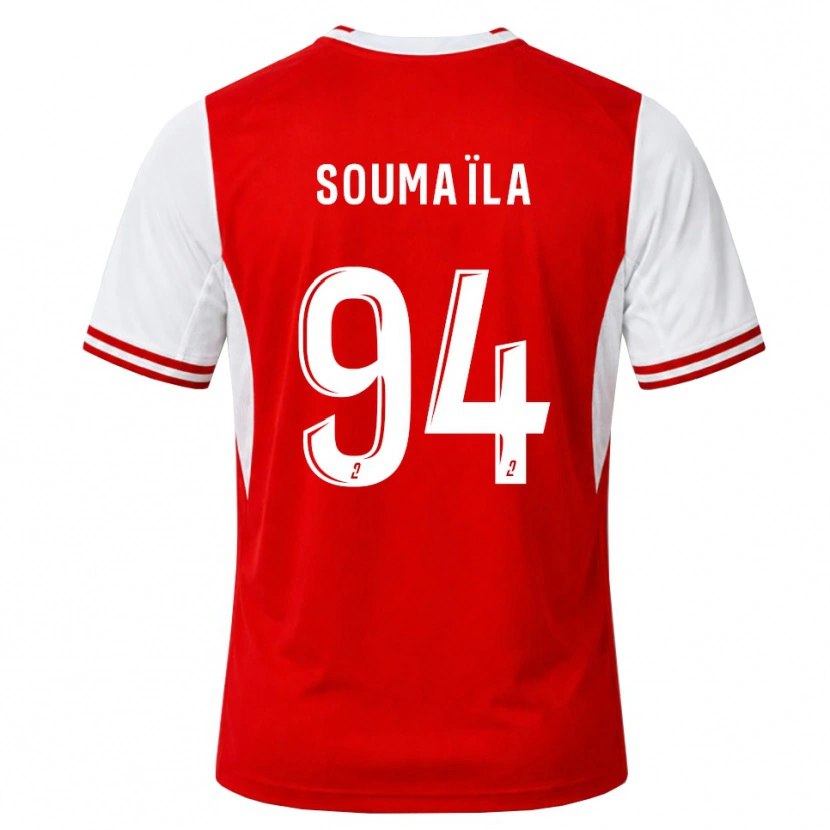 Danxen Heren Soumaïla Sylla #94 Rood Wit Thuisshirt Thuistenue 2026/27 T-Shirt België