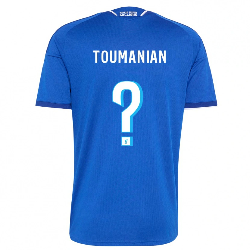 Danxen Heren Anthony Toumanian #0 Koninklijk Blauw Wit Thuisshirt Thuistenue 2026/27 T-Shirt België