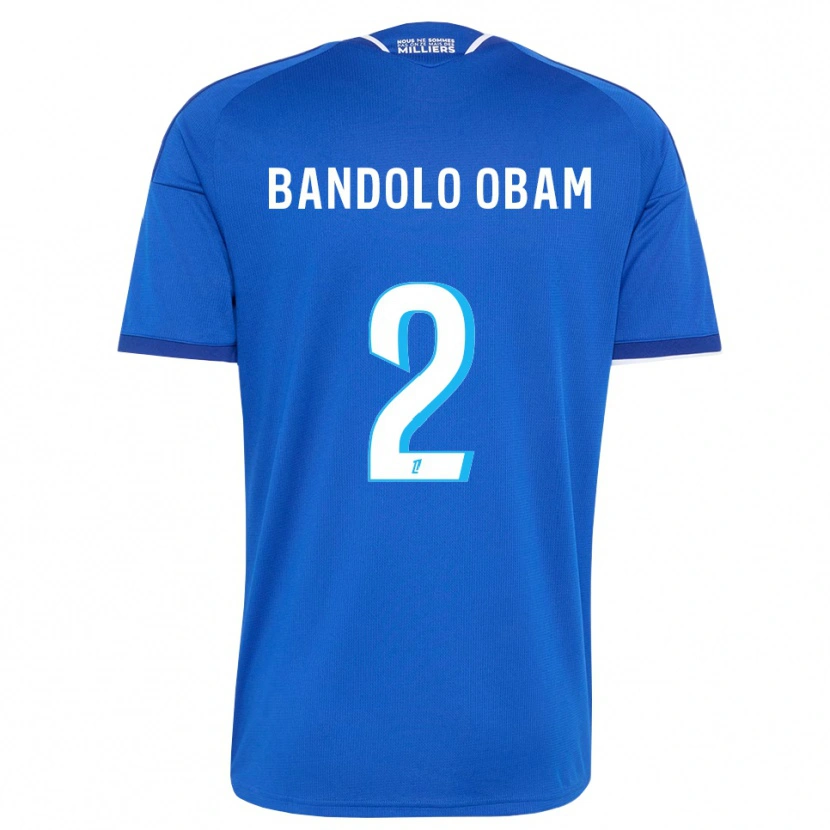Danxen Heren Randy Bandolo Obam #2 Koninklijk Blauw Wit Thuisshirt Thuistenue 2026/27 T-Shirt België