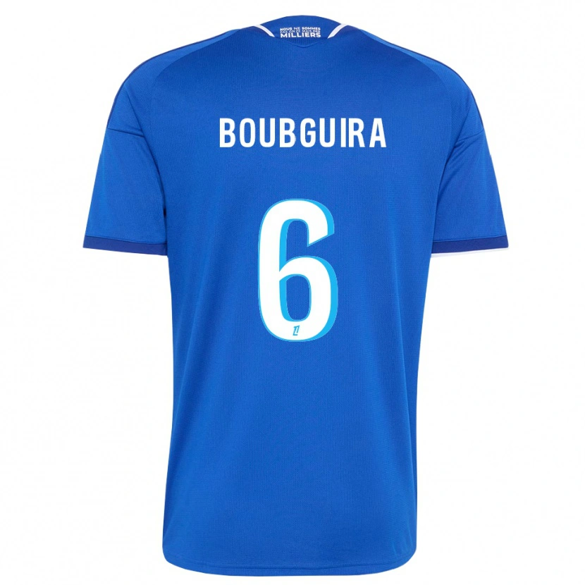 Danxen Heren Fahim Boubguira #6 Koninklijk Blauw Wit Thuisshirt Thuistenue 2026/27 T-Shirt België