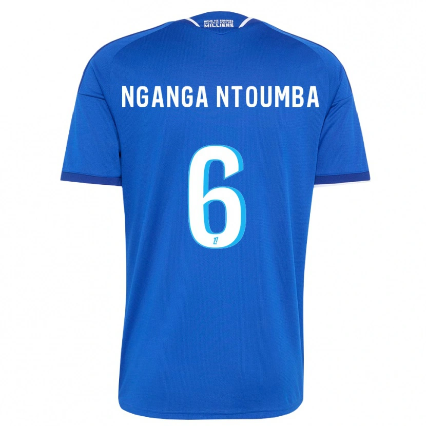 Danxen Heren Monfils Nganga Ntoumba #6 Koninklijk Blauw Wit Thuisshirt Thuistenue 2026/27 T-Shirt België