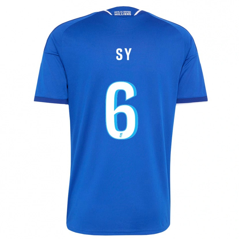 Danxen Heren Demba Sy #6 Koninklijk Blauw Wit Thuisshirt Thuistenue 2026/27 T-Shirt België