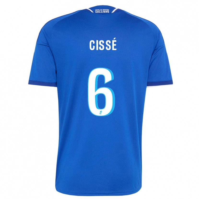 Danxen Heren Amadou Cissé #6 Koninklijk Blauw Wit Thuisshirt Thuistenue 2026/27 T-Shirt België