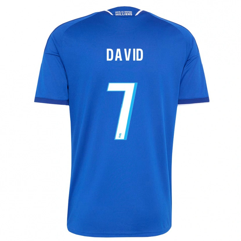 Danxen Heren David #7 Koninklijk Blauw Wit Thuisshirt Thuistenue 2026/27 T-Shirt België