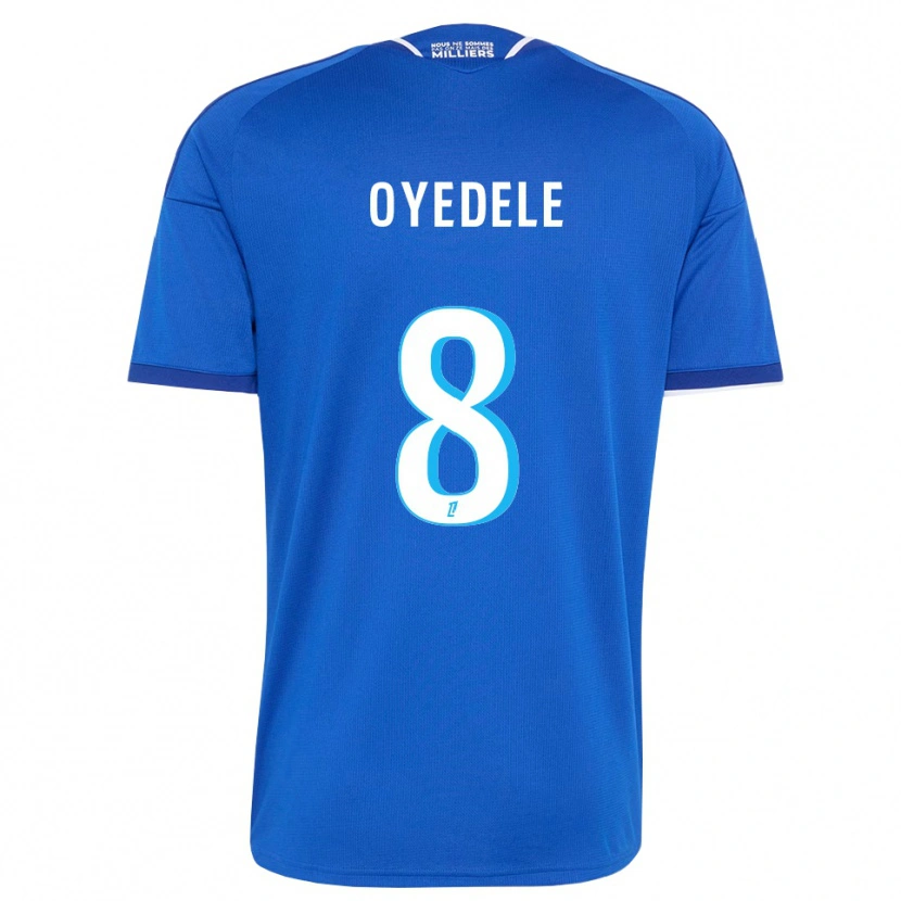 Danxen Heren Maxi Oyedele #8 Koninklijk Blauw Wit Thuisshirt Thuistenue 2026/27 T-Shirt België