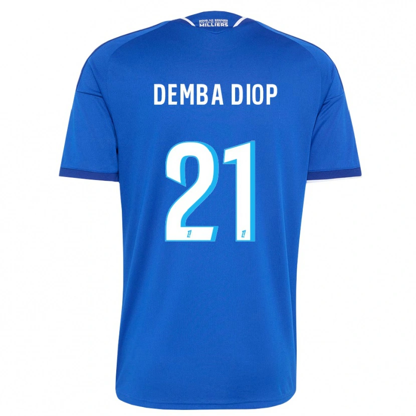 Danxen Heren Pape Demba Diop #21 Koninklijk Blauw Wit Thuisshirt Thuistenue 2026/27 T-Shirt België