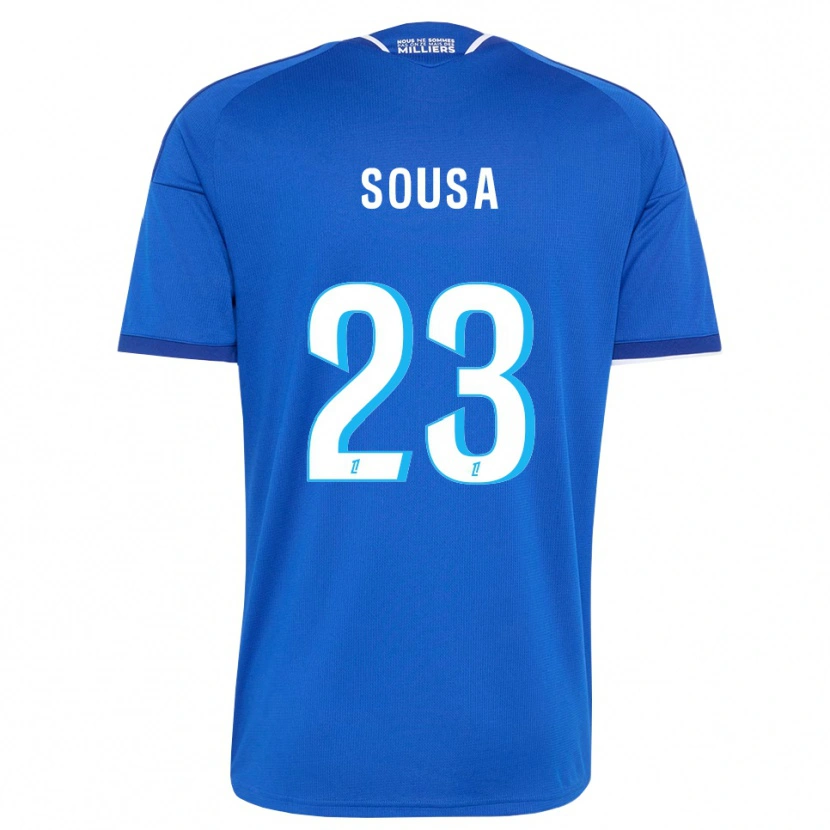 Danxen Heren Diogo Sousa #23 Koninklijk Blauw Wit Thuisshirt Thuistenue 2026/27 T-Shirt België