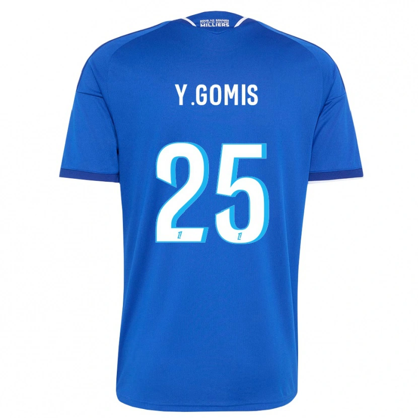 Danxen Heren Yoni Gomis #25 Koninklijk Blauw Wit Thuisshirt Thuistenue 2026/27 T-Shirt België