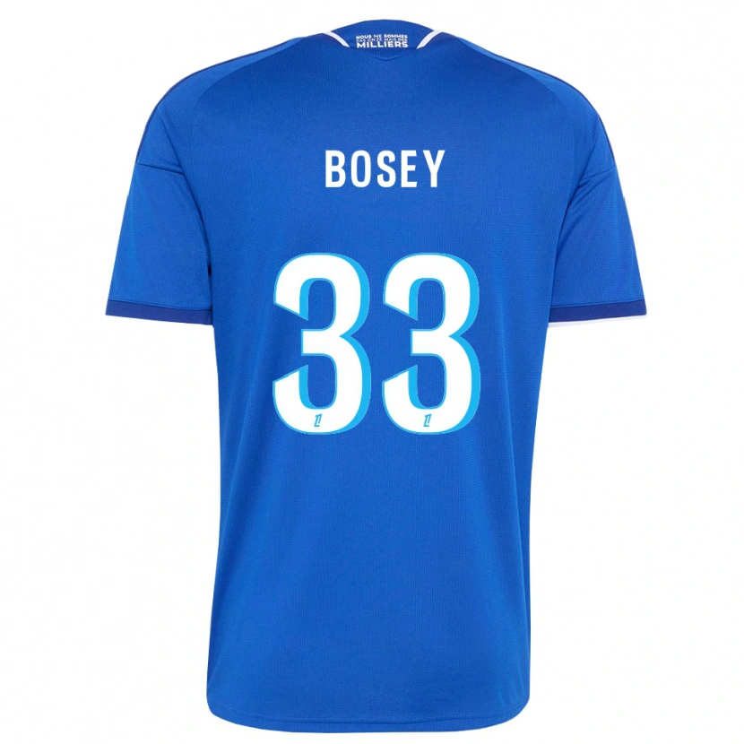 Danxen Heren Jean-Baptiste Bosey #33 Koninklijk Blauw Wit Thuisshirt Thuistenue 2026/27 T-Shirt België