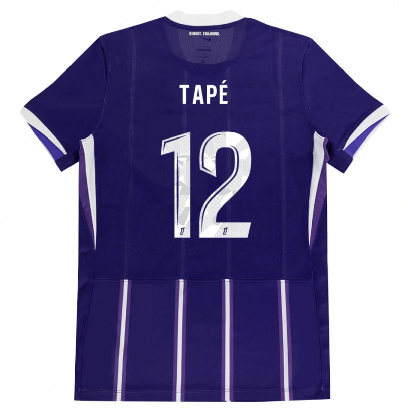 Danxen Heren Christ Tapé #12 Paars Wit Thuisshirt Thuistenue 2026/27 T-Shirt België