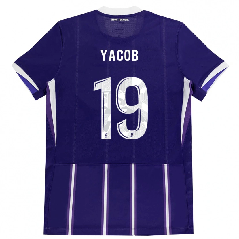 Danxen Heren Ilana Yacob #19 Paars Wit Thuisshirt Thuistenue 2026/27 T-Shirt België