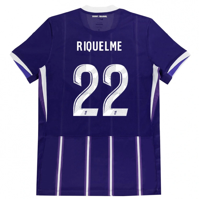 Danxen Heren Laura Riquelme #22 Paars Wit Thuisshirt Thuistenue 2026/27 T-Shirt België