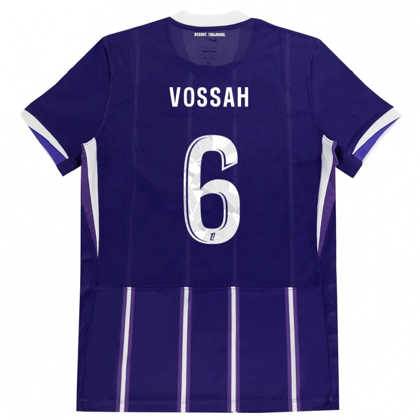 Danxen Heren Alexis Vossah #6 Paars Wit Thuisshirt Thuistenue 2026/27 T-Shirt België