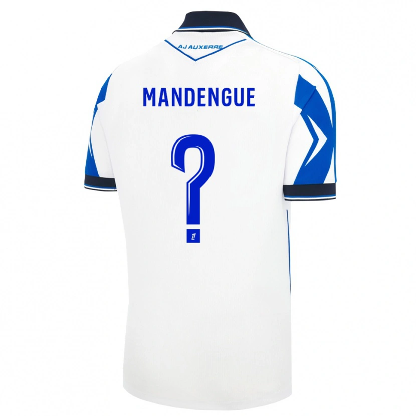 Danxen Heren Rayan Mandengue #0 Zwart Wit Blauw Thuisshirt Thuistenue 2026/27 T-Shirt België