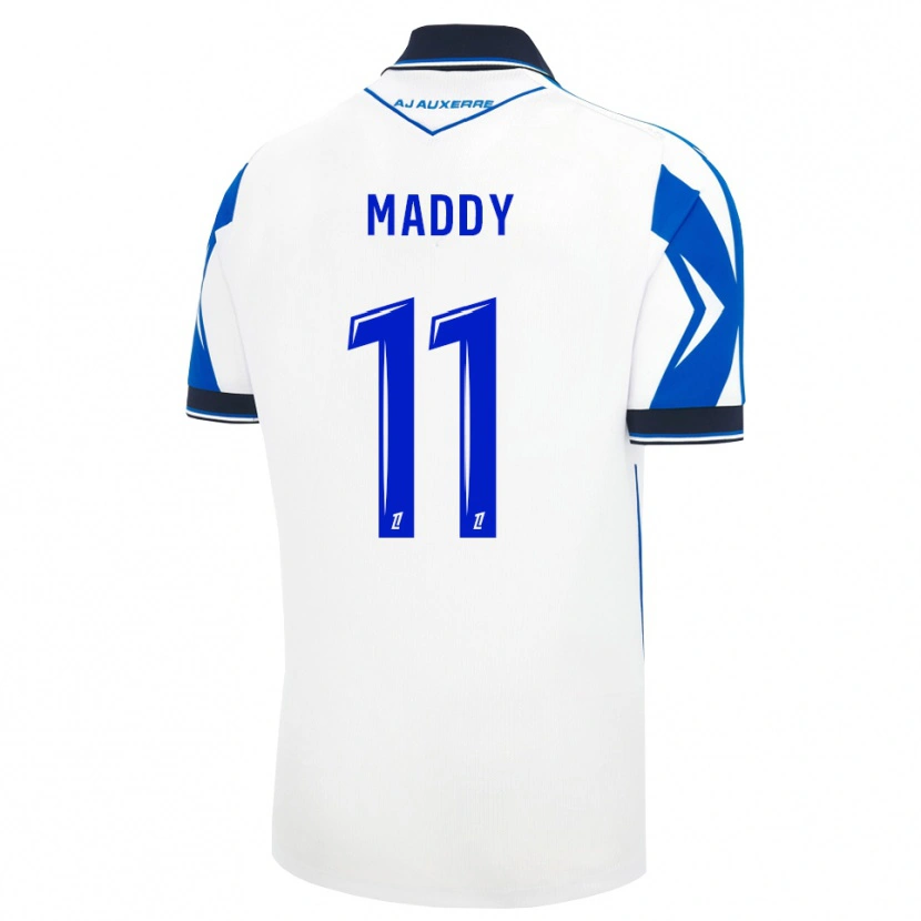 Danxen Heren Eros Maddy #11 Zwart Wit Blauw Thuisshirt Thuistenue 2026/27 T-Shirt België