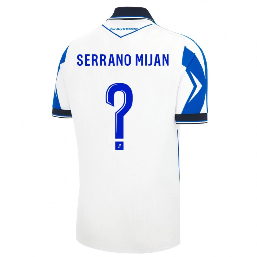 Danxen Heren Joye Serrano Mijan #0 Zwart Wit Blauw Thuisshirt Thuistenue 2026/27 T-Shirt België