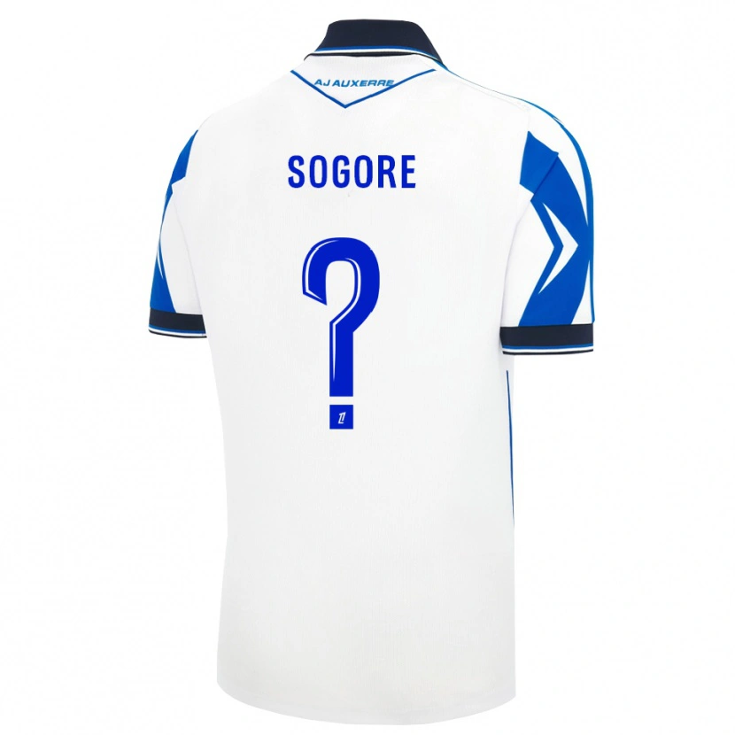 Danxen Heren Coulouba Sogore #0 Zwart Wit Blauw Thuisshirt Thuistenue 2026/27 T-Shirt België