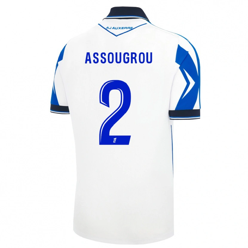 Danxen Heren Kiliane Assougrou #2 Zwart Wit Blauw Thuisshirt Thuistenue 2026/27 T-Shirt België