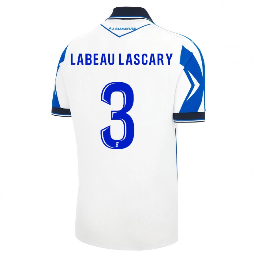 Danxen Heren Rémy Labeau Lascary #3 Zwart Wit Blauw Thuisshirt Thuistenue 2026/27 T-Shirt België