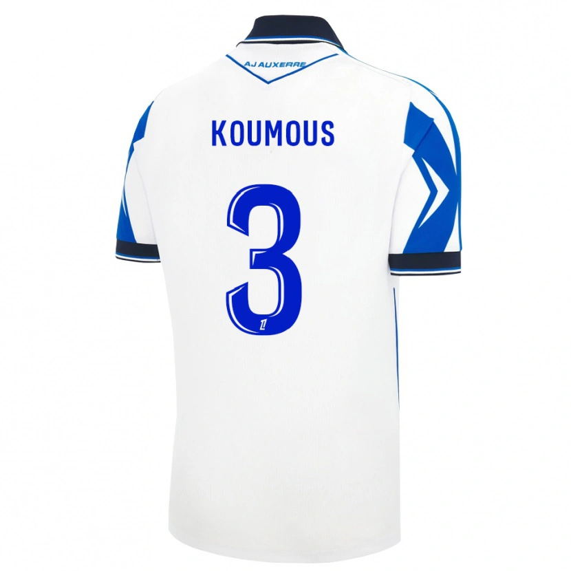 Danxen Heren Ken Koumous #3 Zwart Wit Blauw Thuisshirt Thuistenue 2026/27 T-Shirt België