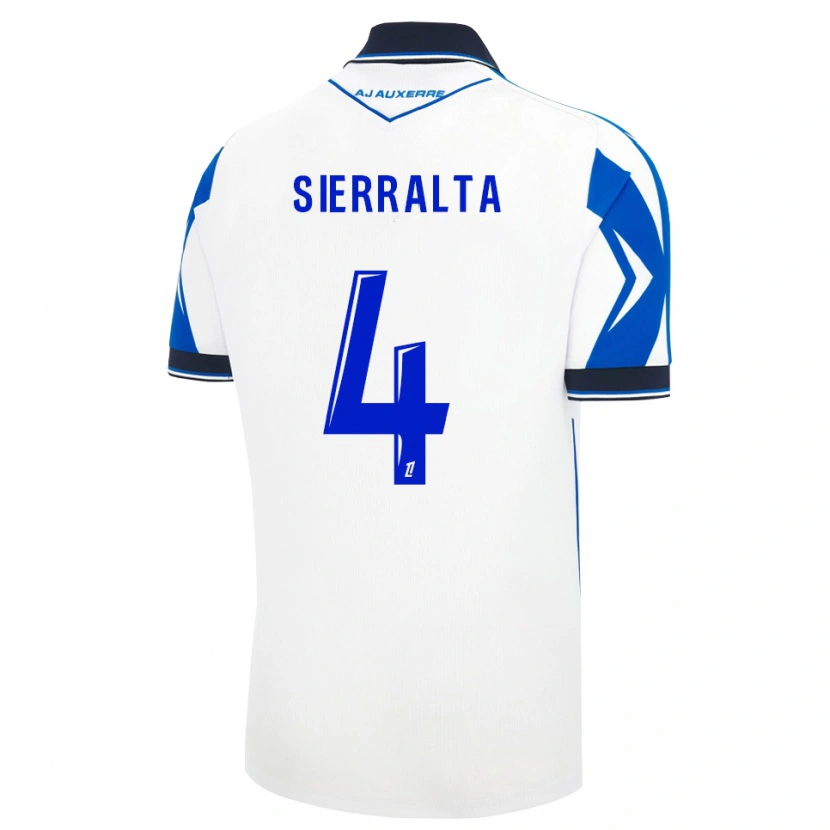 Danxen Heren Francisco Sierralta #4 Zwart Wit Blauw Thuisshirt Thuistenue 2026/27 T-Shirt België