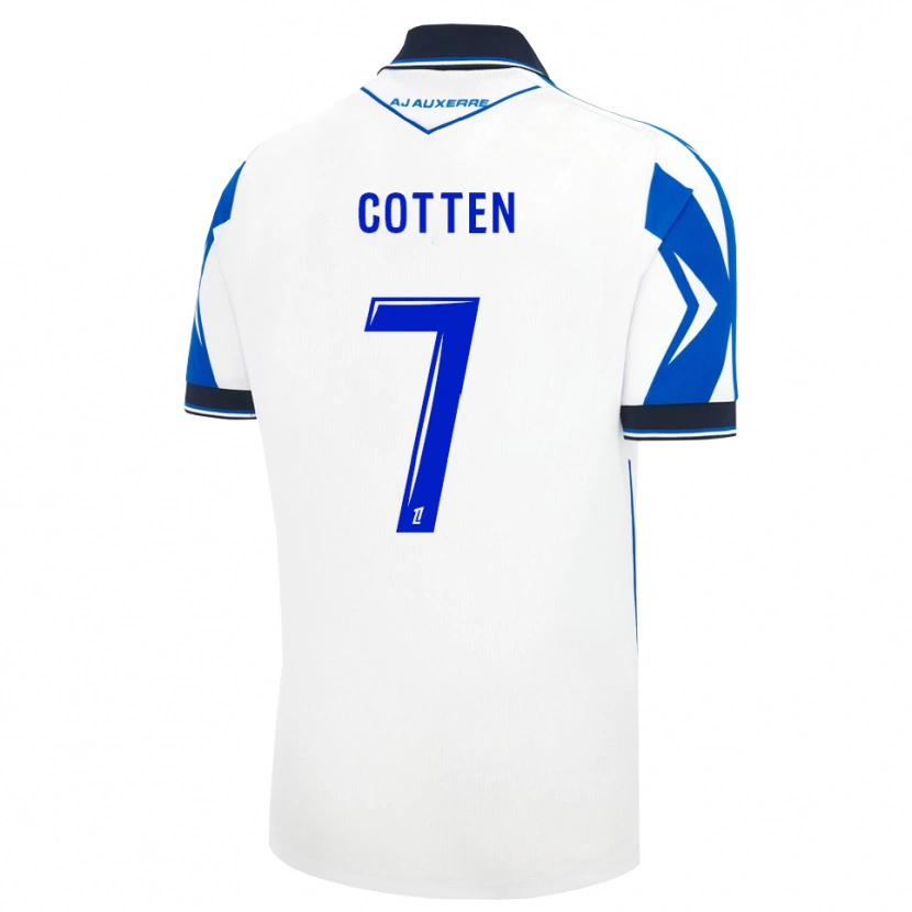 Danxen Heren Kenzo Cotten #7 Zwart Wit Blauw Thuisshirt Thuistenue 2026/27 T-Shirt België