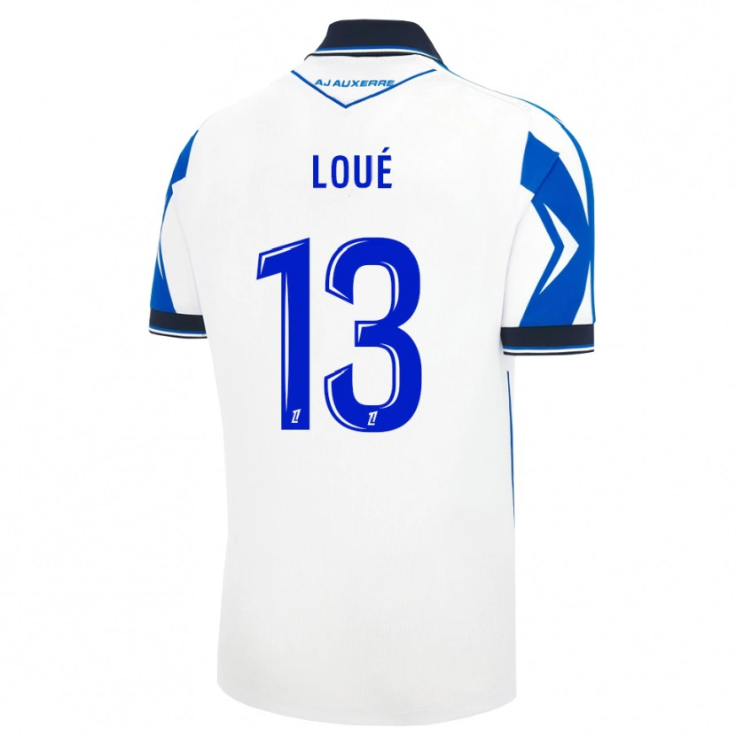 Danxen Heren Mathis-Tony Loué #13 Zwart Wit Blauw Thuisshirt Thuistenue 2026/27 T-Shirt België