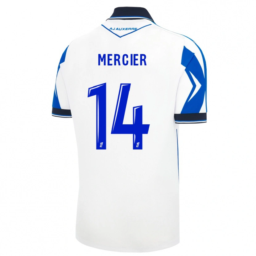 Danxen Heren Nicolas Mercier #14 Zwart Wit Blauw Thuisshirt Thuistenue 2026/27 T-Shirt België