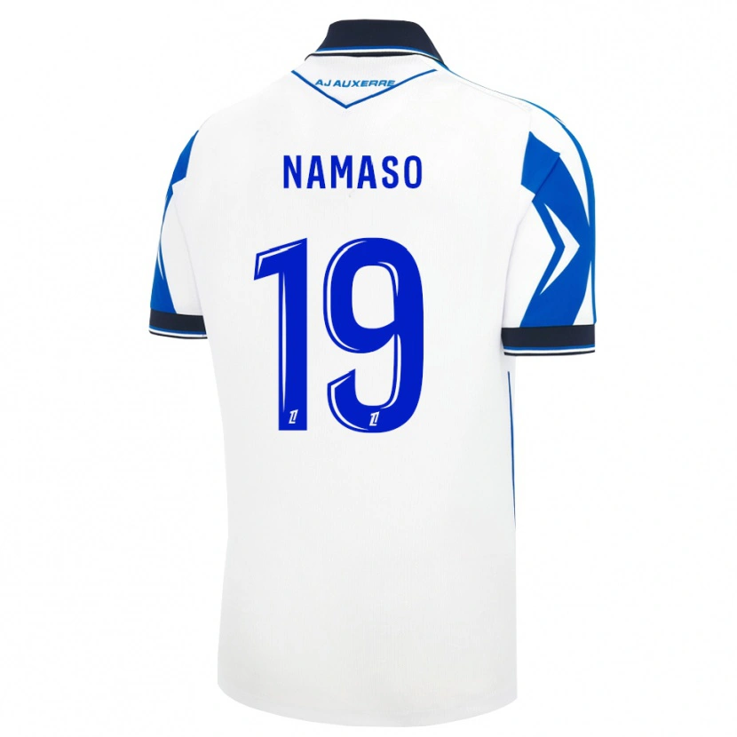 Danxen Heren Danny Namaso #19 Zwart Wit Blauw Thuisshirt Thuistenue 2026/27 T-Shirt België