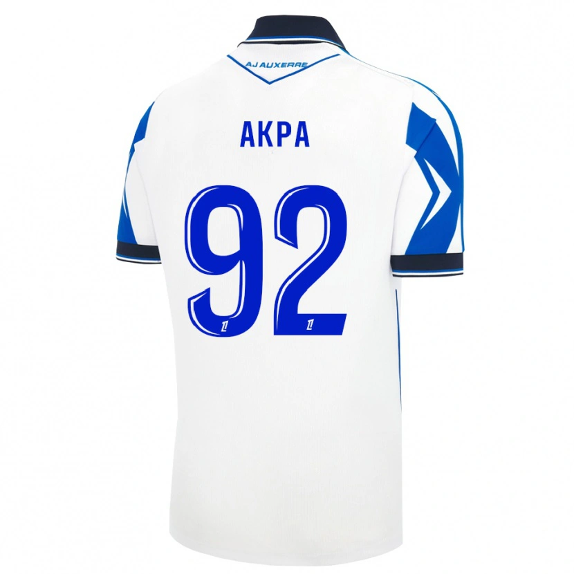 Danxen Heren Clément Akpa #92 Zwart Wit Blauw Thuisshirt Thuistenue 2026/27 T-Shirt België