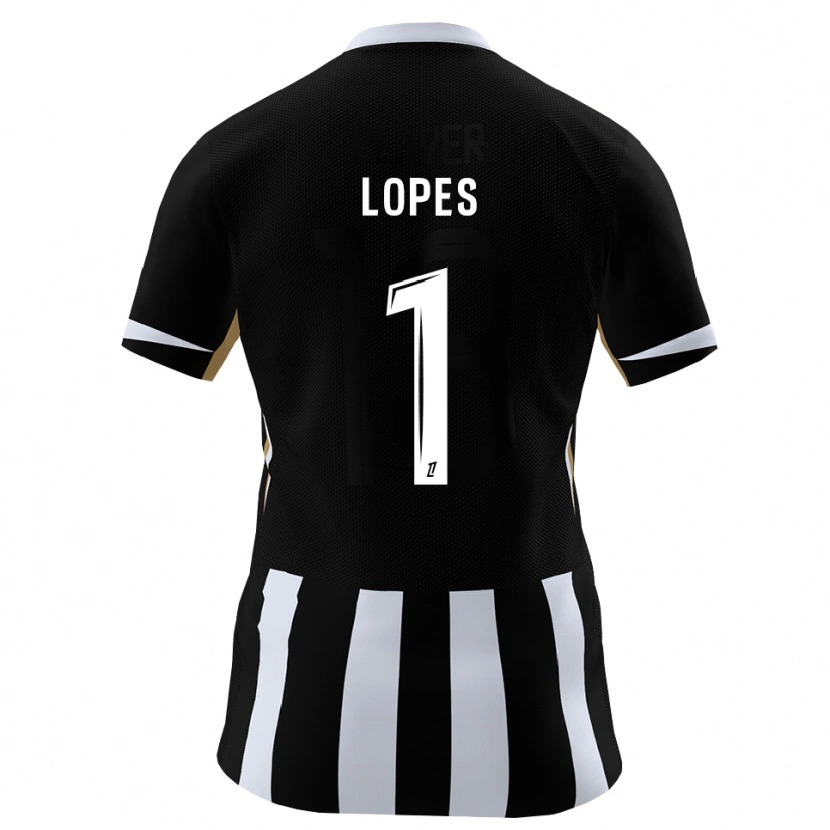 Danxen Heren Anthony Lopes #1 Zwart Blauw Thuisshirt Thuistenue 2026/27 T-Shirt België