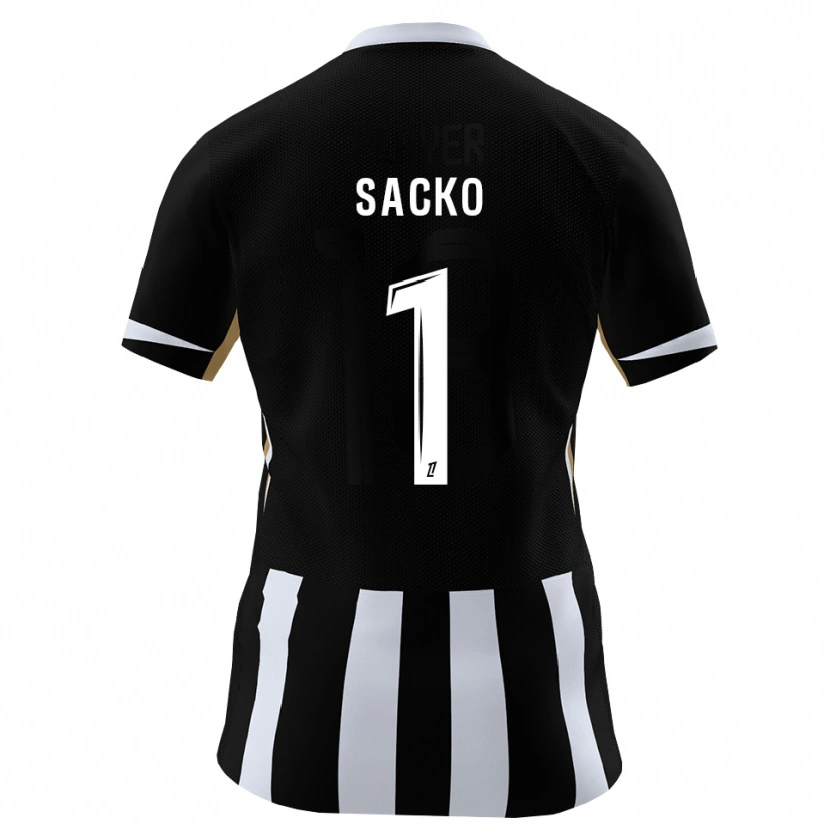 Danxen Heren Ianis Sacko #1 Zwart Blauw Thuisshirt Thuistenue 2026/27 T-Shirt België