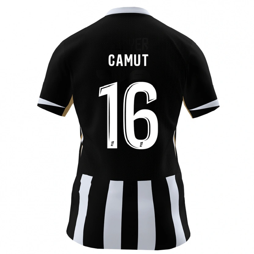 Danxen Heren Maël Camut #16 Zwart Blauw Thuisshirt Thuistenue 2026/27 T-Shirt België