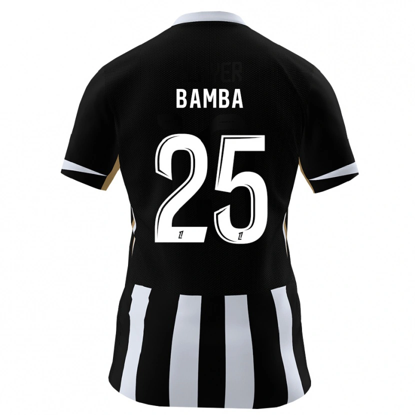 Danxen Heren Abdoulaye Bamba #25 Zwart Blauw Thuisshirt Thuistenue 2026/27 T-Shirt België