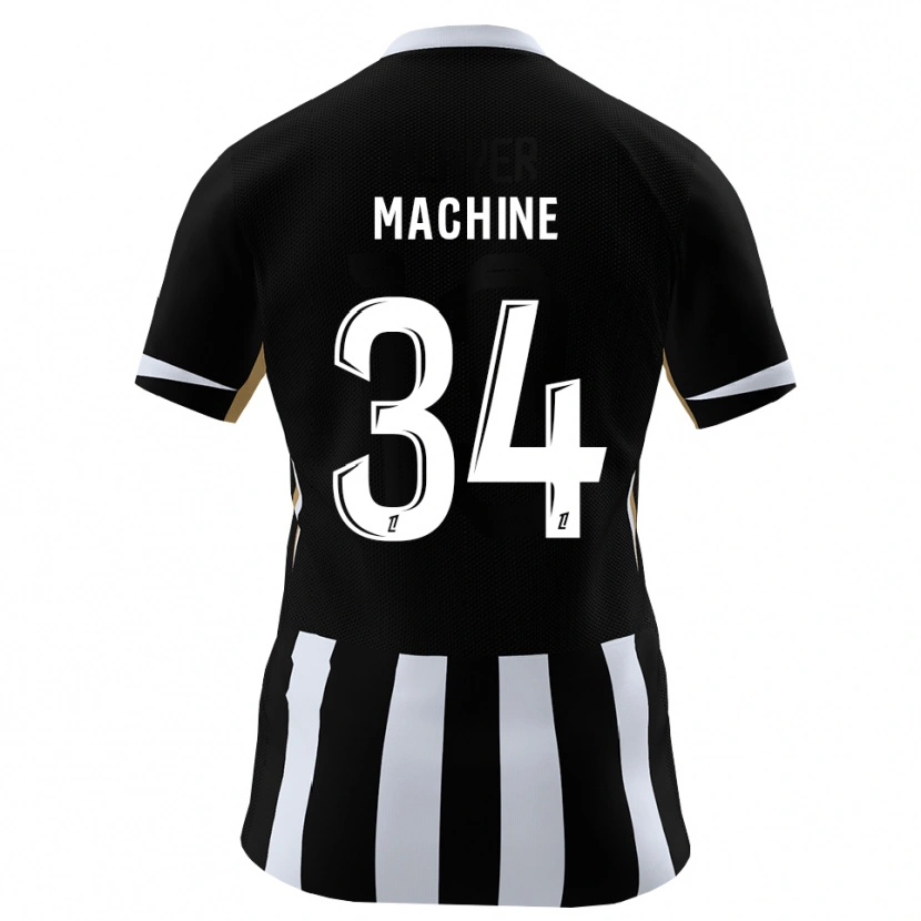 Danxen Heren Lanroy Machine #34 Zwart Blauw Thuisshirt Thuistenue 2026/27 T-Shirt België