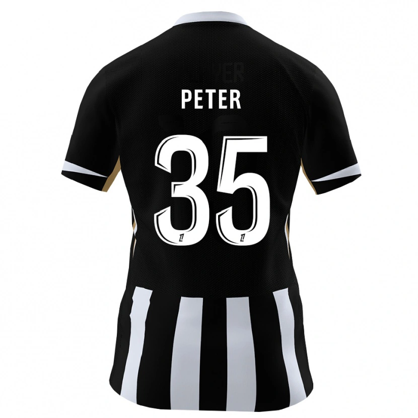 Danxen Heren Prosper Peter #35 Zwart Blauw Thuisshirt Thuistenue 2026/27 T-Shirt België
