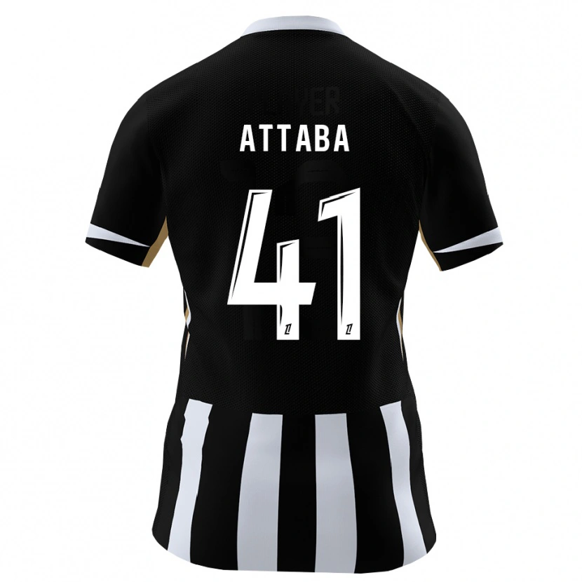 Danxen Heren Sofian Attaba #41 Zwart Blauw Thuisshirt Thuistenue 2026/27 T-Shirt België