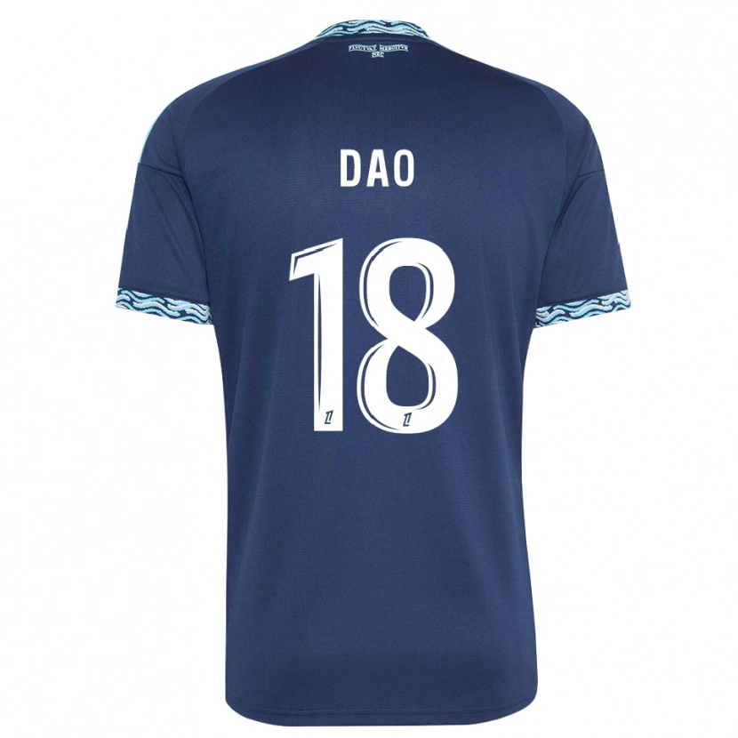 Danxen Heren Mohamed Dao #18 Staalblauw Wit Thuisshirt Thuistenue 2026/27 T-Shirt België