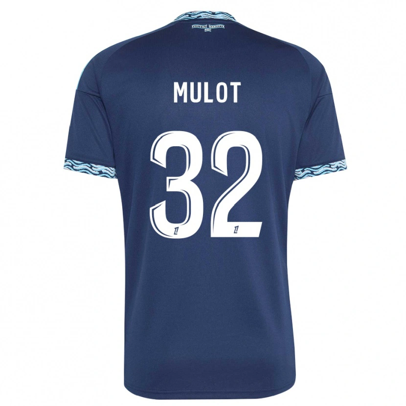 Danxen Heren Marie Mulot #32 Staalblauw Wit Thuisshirt Thuistenue 2026/27 T-Shirt België