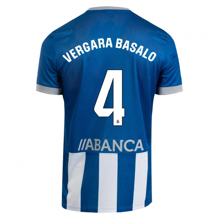 Danxen Heren David Vergara #4 Blauw Grijs Wit Thuisshirt Thuistenue 2026/27 T-Shirt België